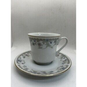 Jessica Footed Cup And Saucer By Epoch